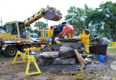 Freedom Crossing Monument - Installation and Re-enactment- Lewiston New York