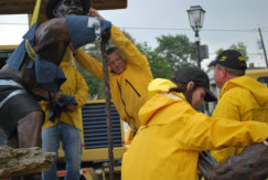 Freedom Crossing Monument - Installation and Re-enactment- Lewiston New York