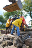 Freedom Crossing Monument - Installation and Re-enactment- Lewiston New York