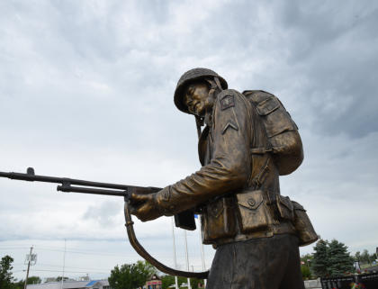 Pfc. Charles N. DeGlopper Monument - Grand Island NY