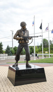 Pfc. Charles N. DeGlopper Monument - Grand Island NY