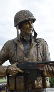 Pfc. Charles N. DeGlopper Monument - Grand Island NY