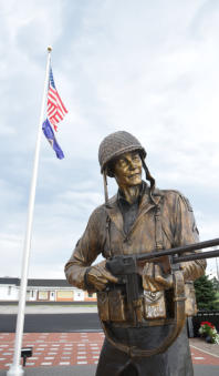 Pfc. Charles N. DeGlopper Monument - Grand Island NY