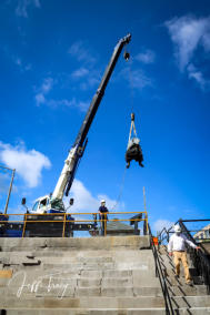 Progress at the Lockport Locks